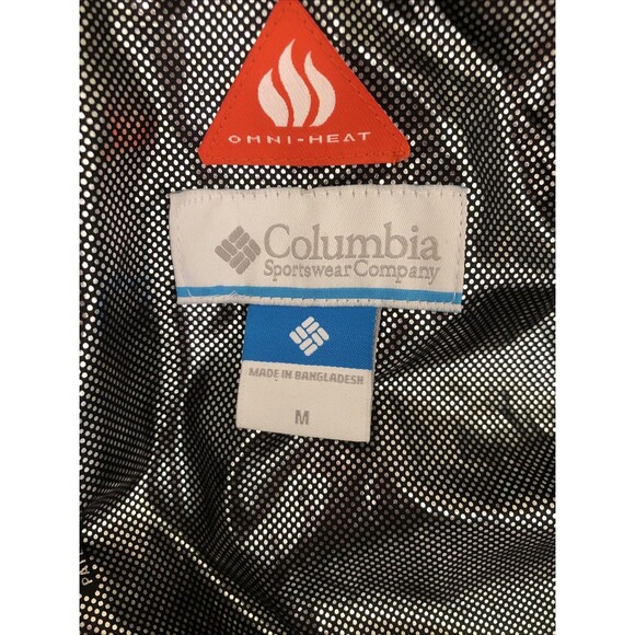 Columbia Women's MEDIUM L ay D Down II Omni Heat Jacket BLACK With Gray Fur EUC - Picture 10 of 16